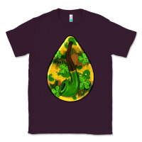 Plum st.patrick's teardrop earrings Classic Tee - FaDigitalArtStudio