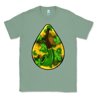 Sage st.patrick's teardrop earrings Classic Tee - FaDigitalArtStudio