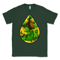 Sports Green st.patrick's teardrop earrings Classic Tee - FaDigitalArtStudio