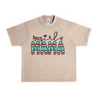 French Oak girl mama Urban Heavy Tee - CowhideDigitalArt