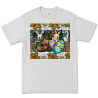 Dove Grey easter Premium Tee - CowhideDigitalArt