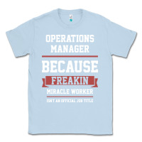 Dusty Blue Operations Manager - Cool Gift Job Classic Tee - artisFamous
