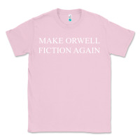 Bubblegum Pink make orwell fiction Classic Tee - artisFamous