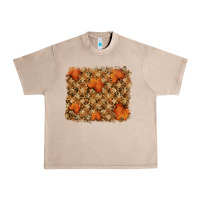 French Oak autumn leafe backround Urban Heavy Tee - RanaPortraitStore