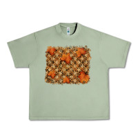 Oil Green autumn leafe backround Urban Heavy Tee - RanaPortraitStore