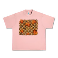 Salmon autumn leafe backround Urban Heavy Tee - RanaPortraitStore