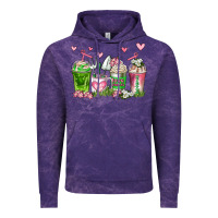 Cloud Purple botanic coffee cups Vintage Hoodie - AdoDesignShop