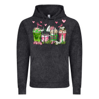 Vintage Black botanic coffee cups Vintage Hoodie - AdoDesignShop