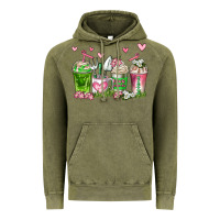 Vintage Olive botanic coffee cups Vintage Hoodie - AdoDesignShop
