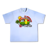 Grape Ice summer camping Urban Heavy Tee - CowhideDigitalArt