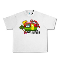 Lunar Rock summer camping Urban Heavy Tee - CowhideDigitalArt