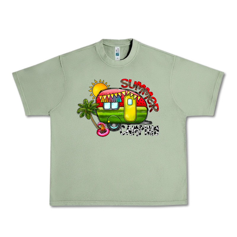 Summer Camping Urban Heavy Tee by CowhideDigitalArt | Teevron