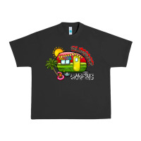 Pigment Black summer camping Urban Heavy Tee - CowhideDigitalArt