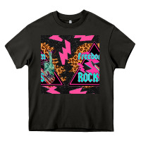 Asphalt freedom rocks seamless pattern Heavy Core Tee - BundleAndBundleShop