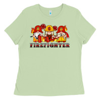 Matcha firefighter gnomes Ladies Tee - Artiststas