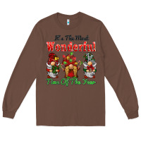 Chestnut it's the most wonderful time of the year Long Sleeve Tee - BarkalooDesign
