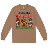 Toasted Coconut it's the most wonderful time of the year Long Sleeve Tee - BarkalooDesign