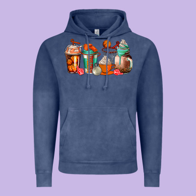 Basketball Coffee Cups Vintage Hoodie Designed By Adodesignshop