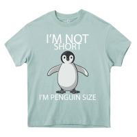 Arona I'm Not Short I'm Penguin Size Heavy Core Tee - Bettercallsaul