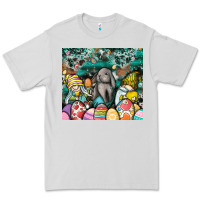 Dove Grey easter Premium Tee - CowhideDigitalArt