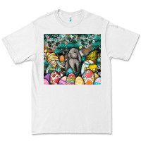 White easter Premium Tee - CowhideDigitalArt