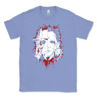 Colony Blue friends horror face mashup horror movies halloween Classic Tee - artisFamous
