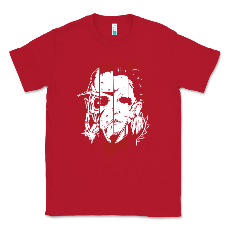Friends Horror Face Mashup Horror Movies Halloween Classic Tee by artisFamous | Teevron