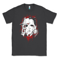 Smoke friends horror face mashup horror movies halloween Classic Tee - artisFamous