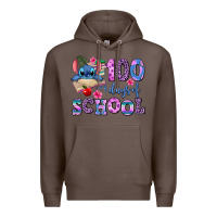 Coffee 100 days of school Premium Hoodie - AdoDesignShop