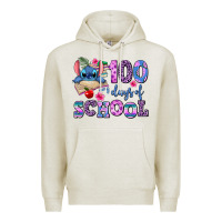 Oatmeal Heather 100 days of school Premium Hoodie - AdoDesignShop