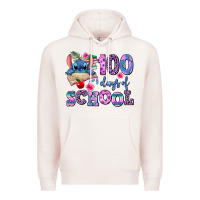 Pale Pink 100 days of school Premium Hoodie - AdoDesignShop