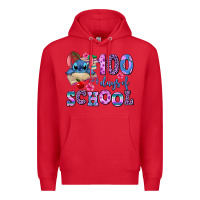 Red 100 days of school Premium Hoodie - AdoDesignShop