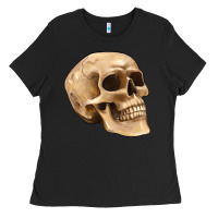 Black skull Ladies Tee - Artiststas