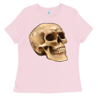 Bubblegum Pink skull Ladies Tee - Artiststas