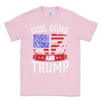 Bubblegum Pink god guns and trump Classic Tee - artisFamous