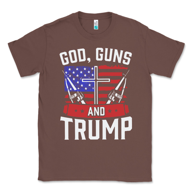 God Guns And Trump Classic Tee by artisFamous | Teevron