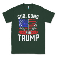 Sports Green god guns and trump Classic Tee - artisFamous
