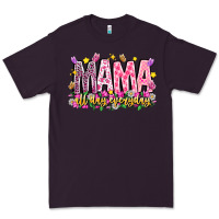 Plum mama all day everyday Premium Tee - CowhideDigitalArt