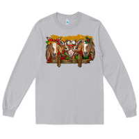 Moon Dust Christmas goats Long Sleeve Tee - BarkalooDesign