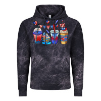 Cloud Black 4th of july coffee cups Vintage Hoodie - AdoDesignShop