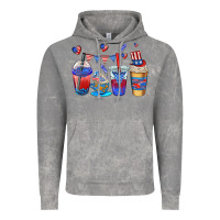 Cloud Rock 4th of july coffee cups Vintage Hoodie - AdoDesignShop