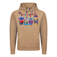 Vintage Coffee 4th of july coffee cups Vintage Hoodie - AdoDesignShop
