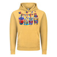 Vintage Mustard 4th of july coffee cups Vintage Hoodie - AdoDesignShop