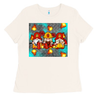 Bone firefighter gnomes Ladies Tee - Artiststas