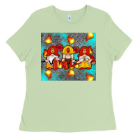 Matcha firefighter gnomes Ladies Tee - Artiststas