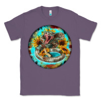 Lavender rattlesnake and sunflower Classic Tee - BarkalooDesign