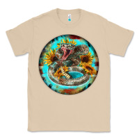 Mushroom rattlesnake and sunflower Classic Tee - BarkalooDesign