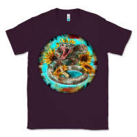 Plum rattlesnake and sunflower Classic Tee - BarkalooDesign