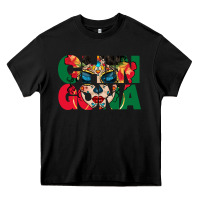 Black chingona sugar skull Heavy Core Tee - BundleAndBundleShop