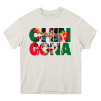 Cream chingona sugar skull Heavy Core Tee - BundleAndBundleShop